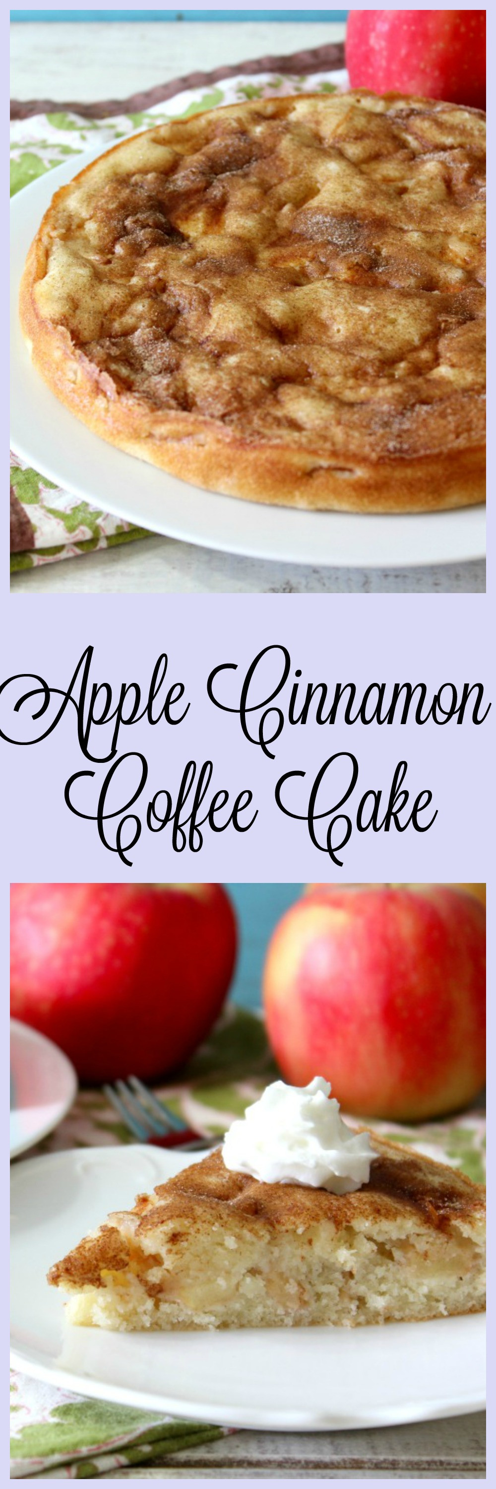 Apple Cinnamon Coffee Cake
 Apple Cinnamon Coffee Cake