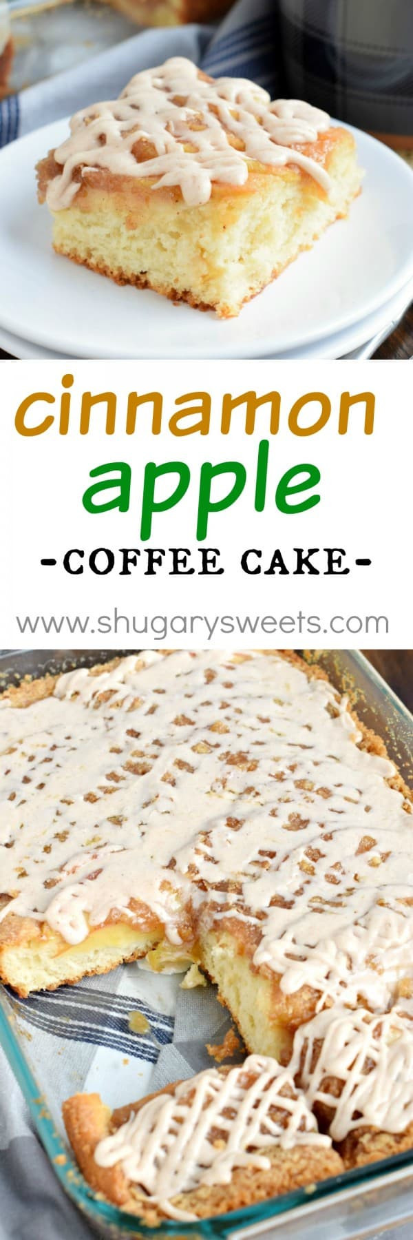 Apple Cinnamon Coffee Cake
 Cinnamon Apple Coffee Cake Shugary Sweets