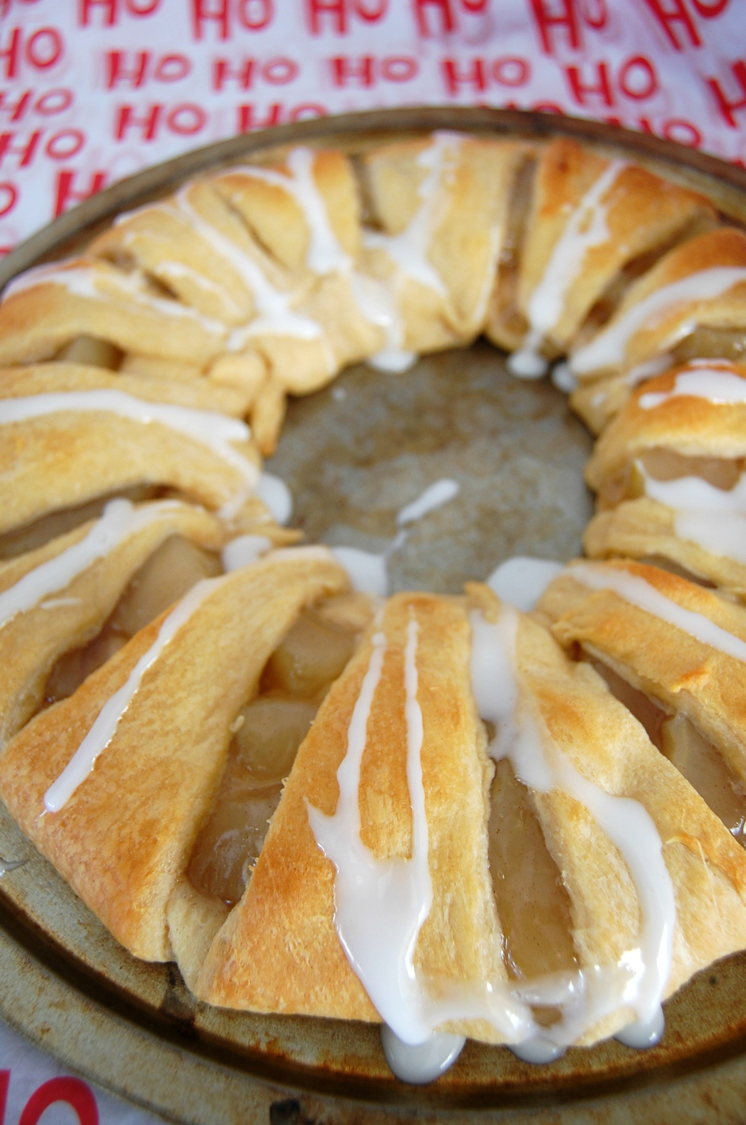 Apple Crescent Roll Dessert
 Apple Crescent Ring Who Needs A Cape
