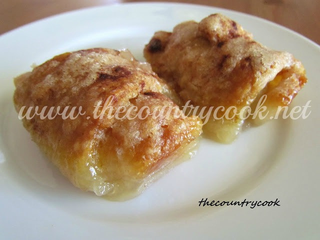 Apple Crescent Roll Dessert
 The Country Cook Easy Apple Dumplins