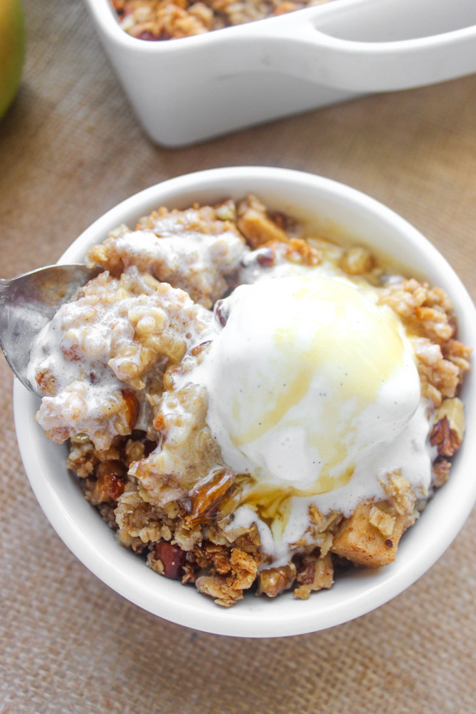 Apple Crisp Dessert
 Best Ever Healthy Apple Crisp Healthy Liv