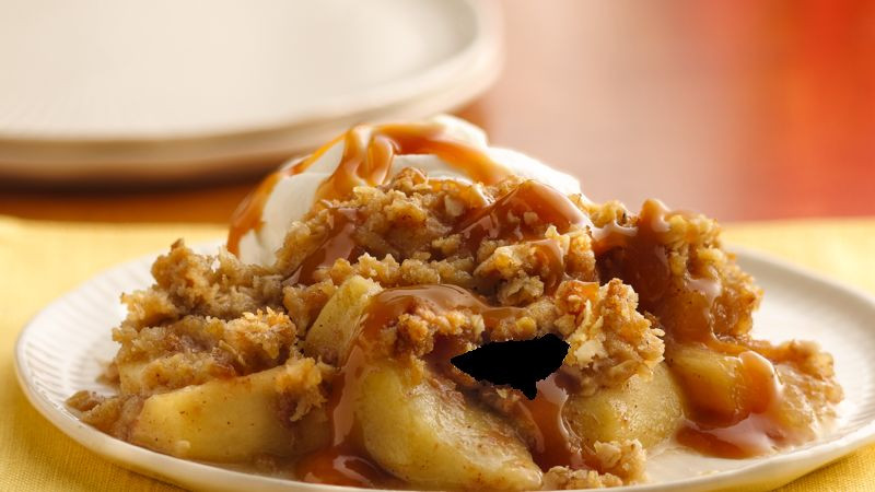 Apple Crisp Dessert
 Caramel Apple Crisp recipe from Betty Crocker