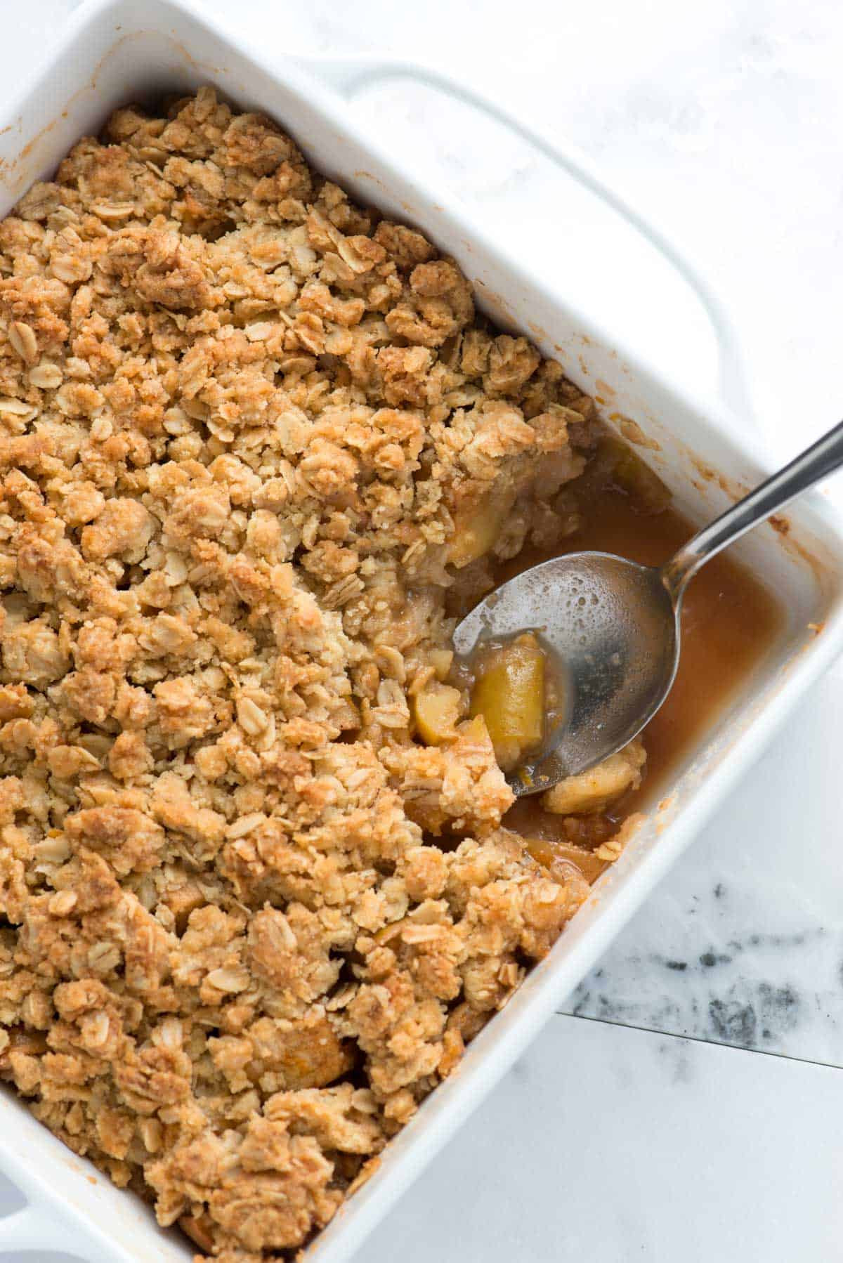 Apple Crisp Dessert
 Easy Apple Crisp Recipe with Oats