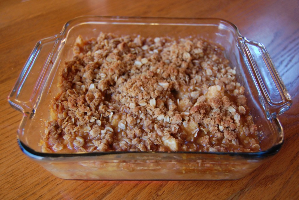 Apple Crisp With Pie Filling
 Apple Pie Filling & Crisp