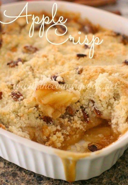 Apple Crisp With Pie Filling
 easy apple crisp recipe using canned pie filling