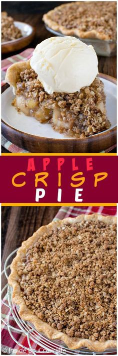 Apple Crisp With Pie Filling
 Best Apple Pie Recipe on Pinterest