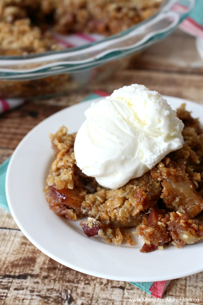 Apple Crisp With Pie Filling
 Caramel Apple Crisp Pie Recipe Moms & Munchkins