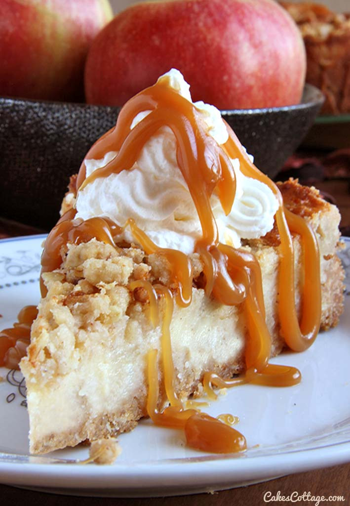 Apple Dessert Recipes
 Caramel Apple Crisp Cheesecake Cakescottage