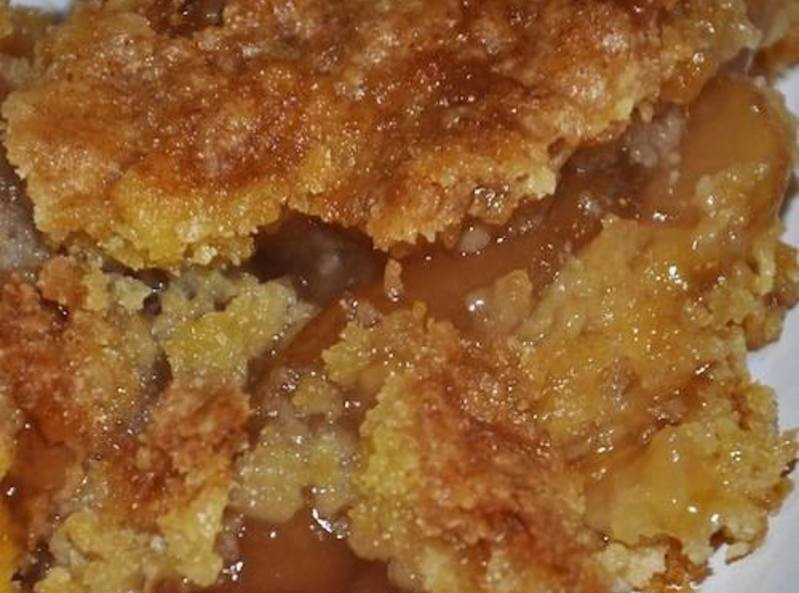 Apple Dump Cake Recipe
 Caramel Apple Dump cake recipe with 4 ingre nts 5