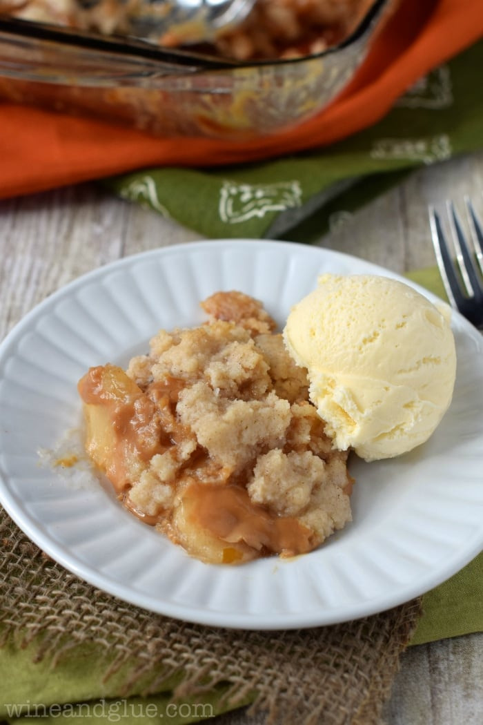 Apple Dump Cake Recipe
 Caramel Apple Dump Cake Wine & Glue