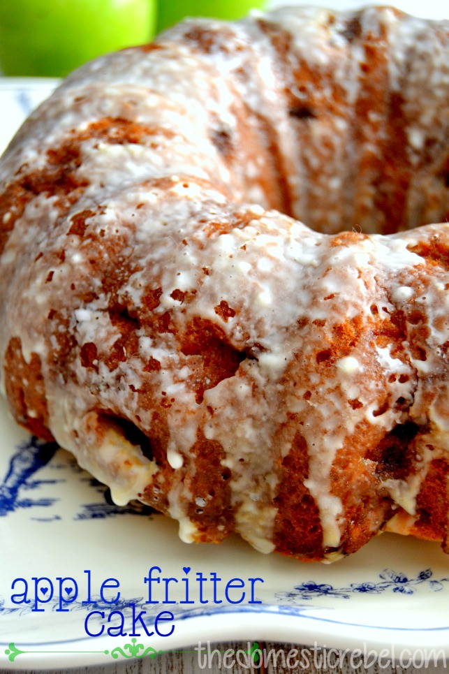 Apple Fritter Cake
 Apple Fritter Cake Apple Fritter Week 