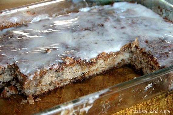 Apple Fritter Cake
 Cookies and Cups Apple Fritter Cake