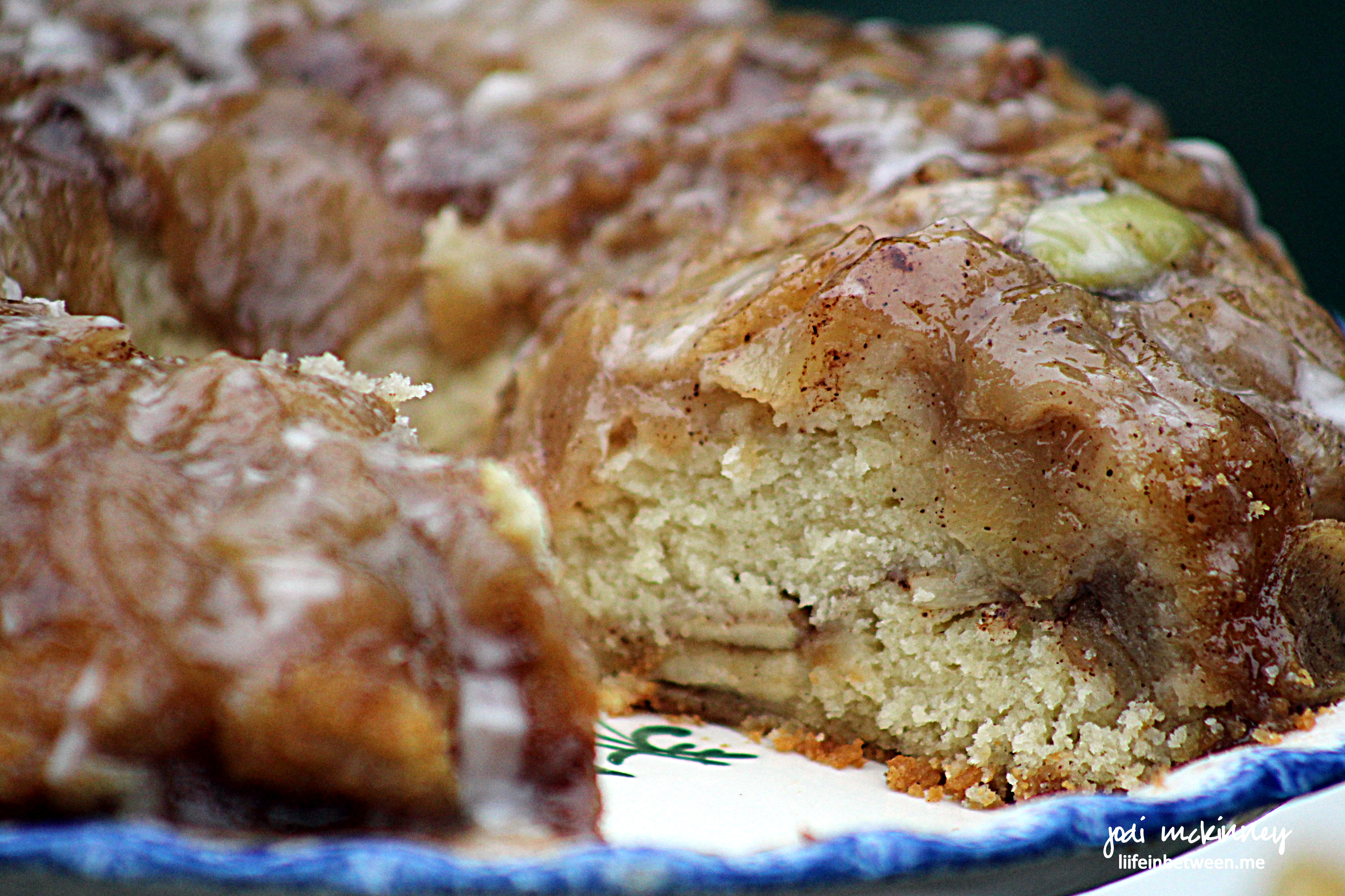 Apple Fritter Cake
 Creative Inspiration in Food Watercolor graphy