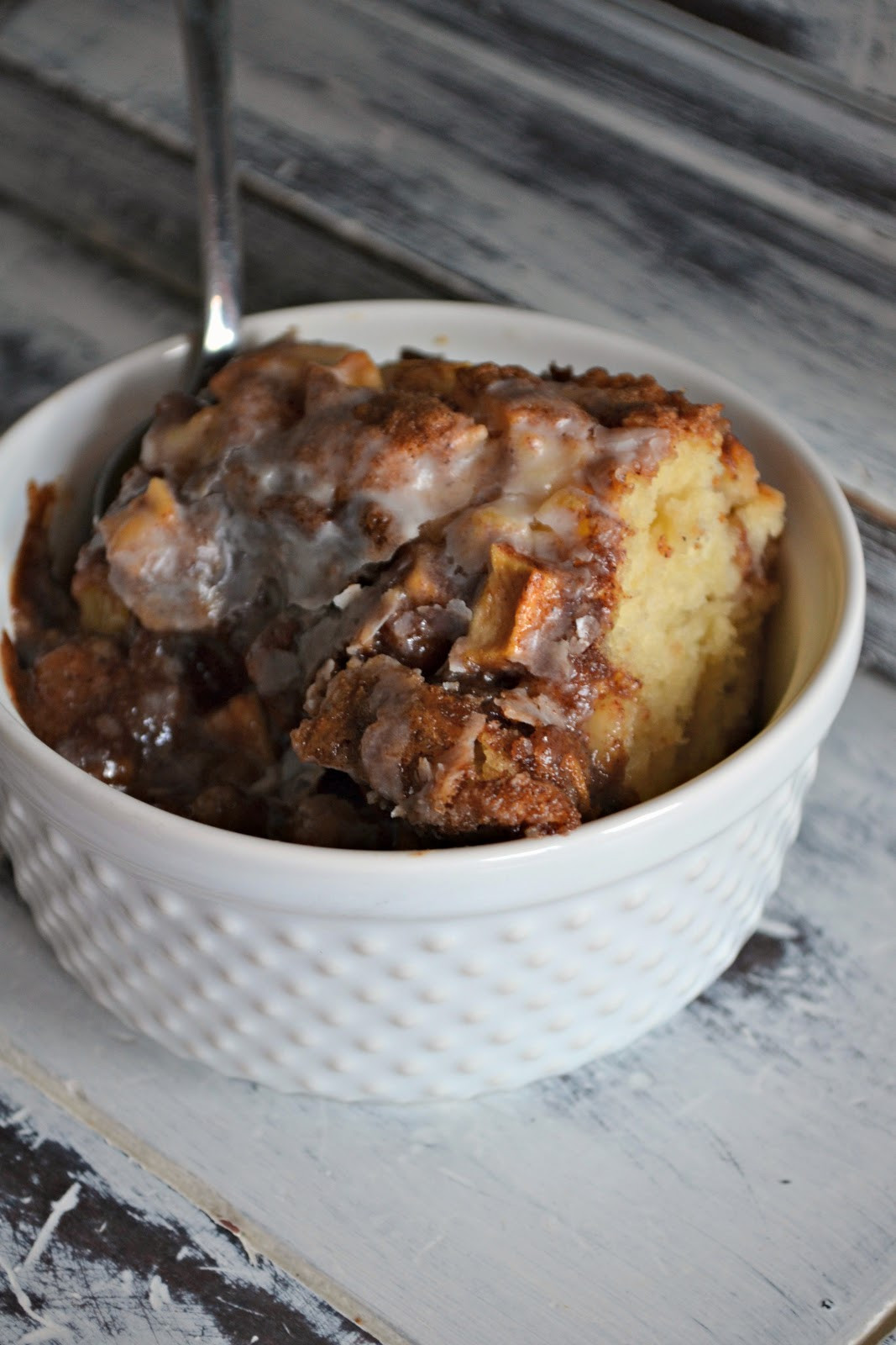 Apple Fritter Cake
 The Domestic Doozie Apple Fritter Cake