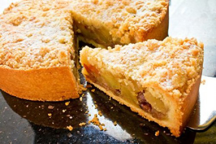 Apple Pie Bake Time
 Tarta de Manzana con Crumble de Canela Receta