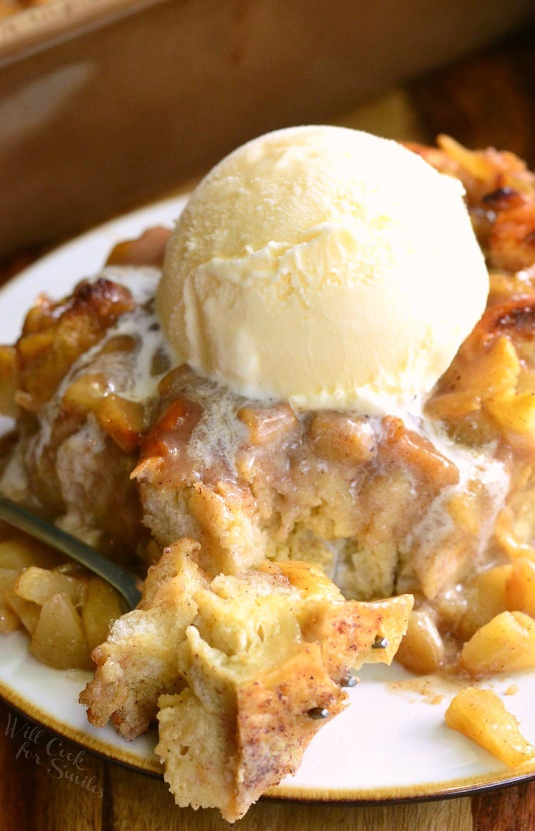 Apple Pie Bread Pudding
 Apple Pie Bread Pudding Will Cook For Smiles