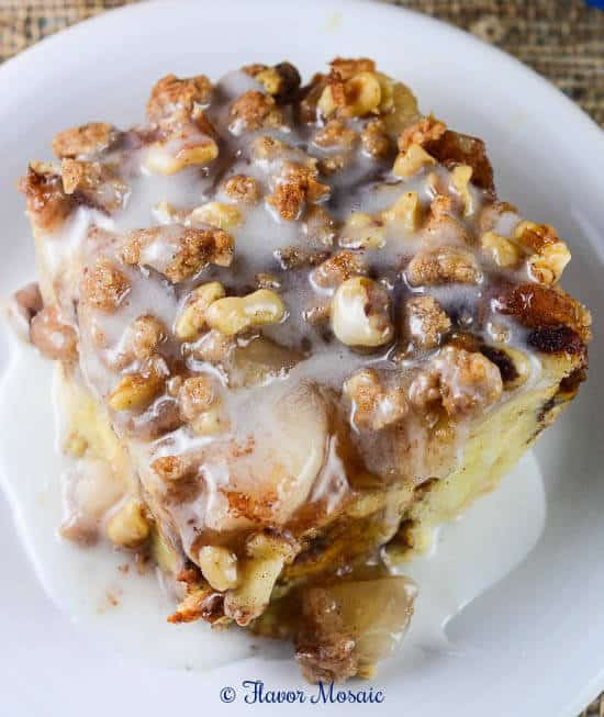 Apple Pie Bread Pudding
 Cinnamon Apple Pie Bread Pudding Flavor Mosaic