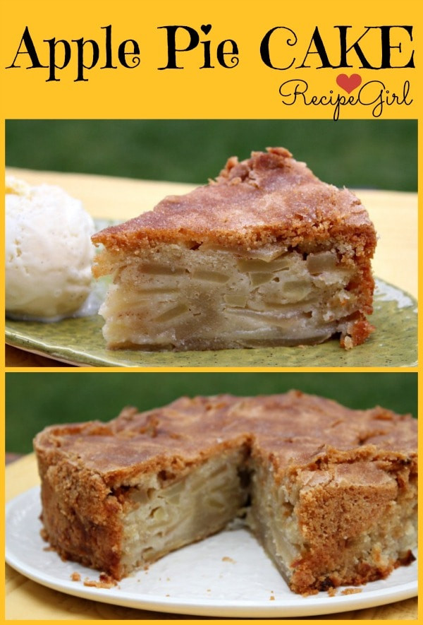 Apple Pie Cake
 Cinnamon Apple Pie Cake Recipe Girl