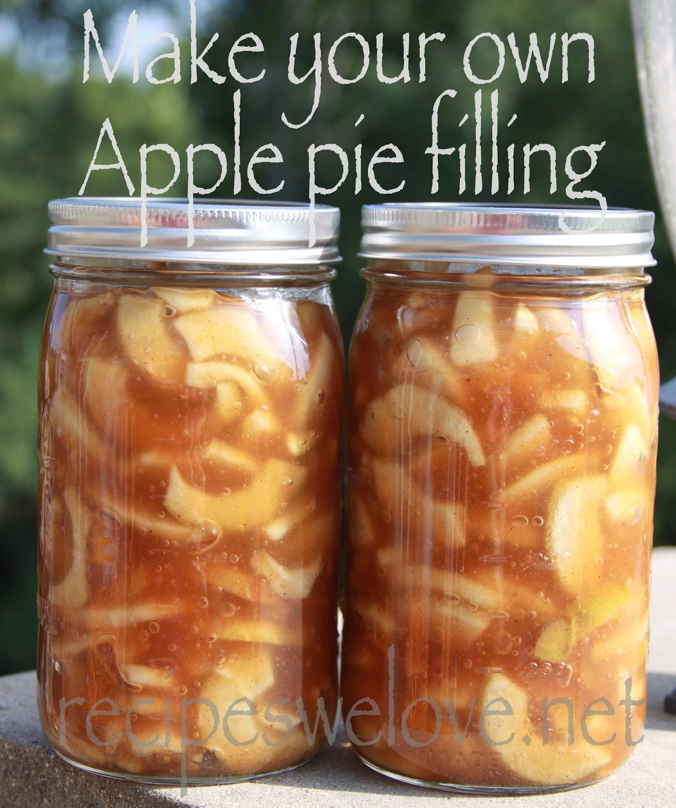 Apple Pie Filling
 Recipes We Love Apple Pie Filling water bath canning