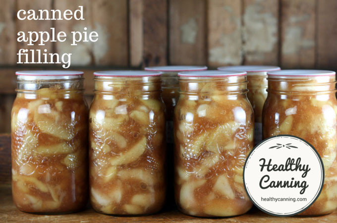 Apple Pie Filling Canned
 Canned Apple Pie Filling Healthy Canning