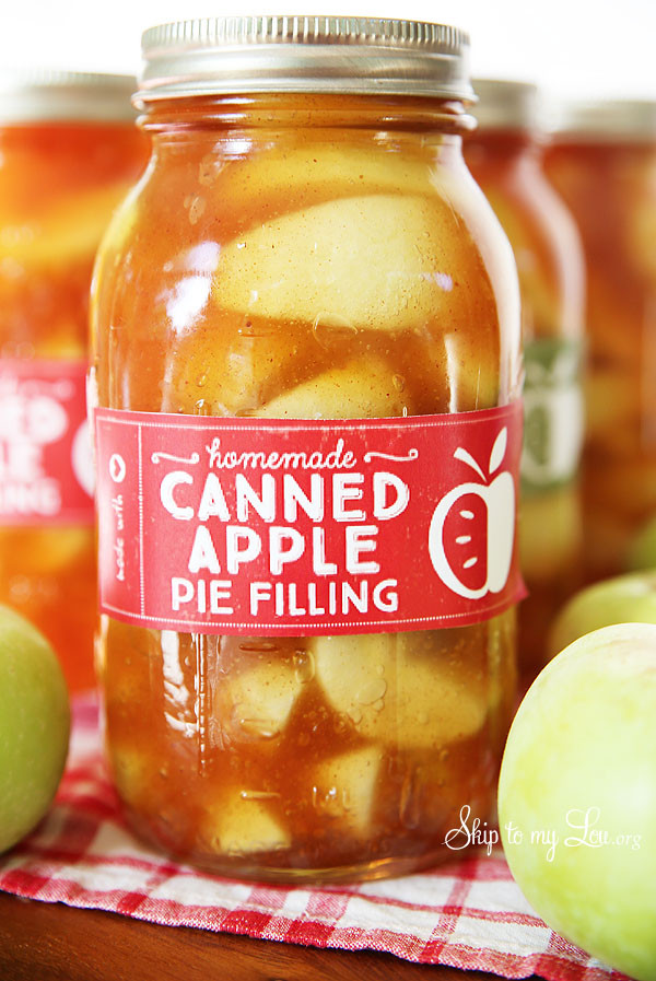 Apple Pie Filling Canned
 Homemade Apple Pie Filling Recipe Skip to my Lou