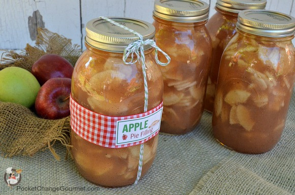 Apple Pie Filling For Canning
 Canned Apple Pie Filling Printable Labels Recipe