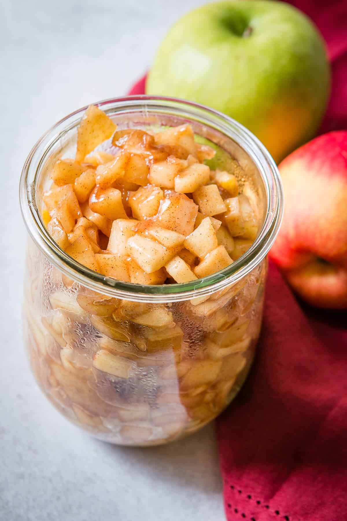 Apple Pie Filling
 Easy Homemade Apple Pie Filling Oh Sweet Basil