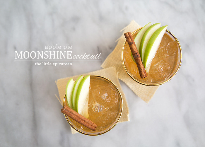 Apple Pie Moonshine Cocktail
 Apple Pie Moonshine Cocktail The Little Epicurean