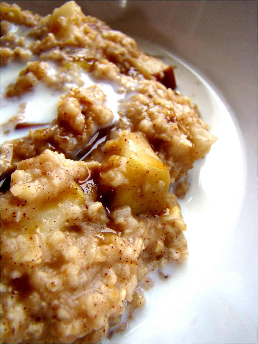 Apple Pie Oatmeal
 Family Feedbag Apple pie oatmeal