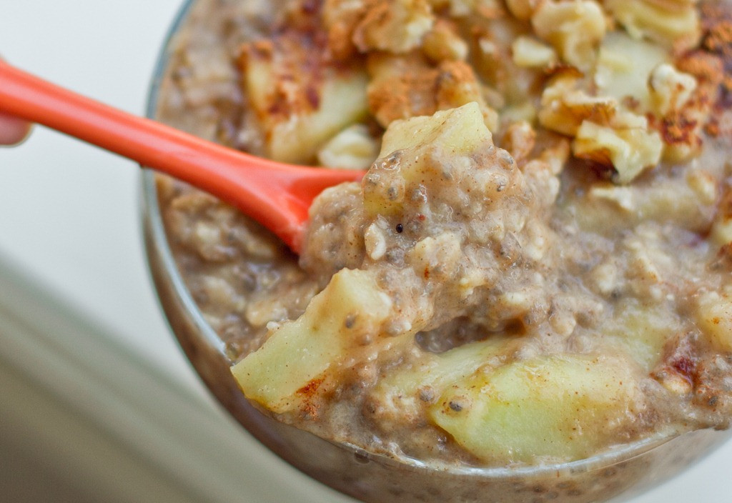 Apple Pie Oatmeal
 Apple Pie Oatmeal — Oh She Glows