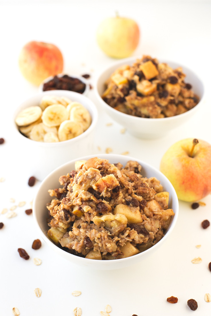 Apple Pie Oatmeal
 Apple Pie Baked Oatmeal