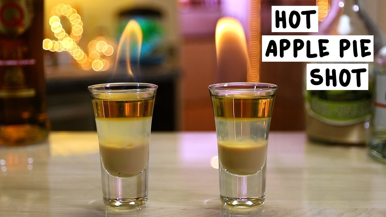 Apple Pie Shot
 Hot Apple Pie Shot Tipsy Bartender