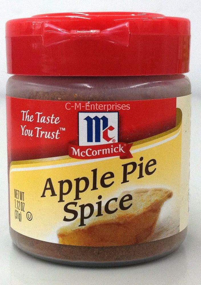 Apple Pie Spice
 McCormick Apple Pie Spice 1 12 oz bottle