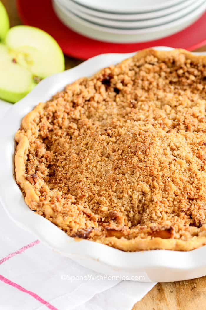Apple Pie Topping
 The Best Apple Crumb Pie Ever Spend With Pennies