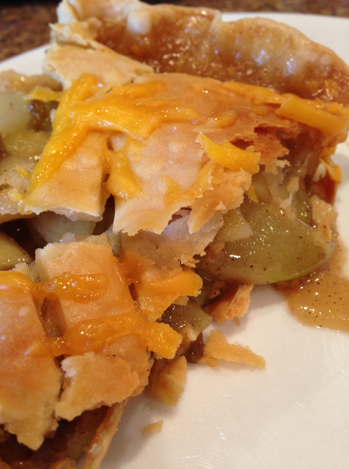 Apple Pie With Cheese
 Green Chile Cheese Apple Pie