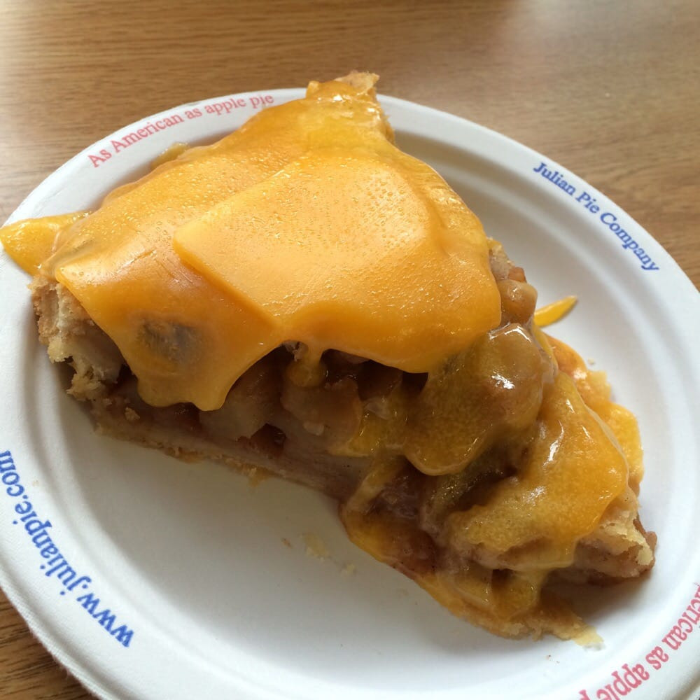 Apple Pie With Cheese
 Apple pie with a slice of cheddar cheese Yelp