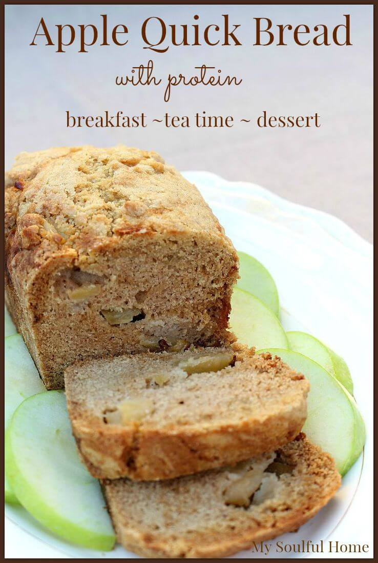 Apple Quick Bread
 Apple Quick Bread recipe with protein