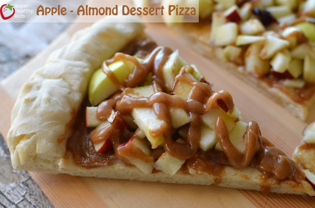 Apple Recipes For Kids
 Apple Almond Dessert Pizza Recipe