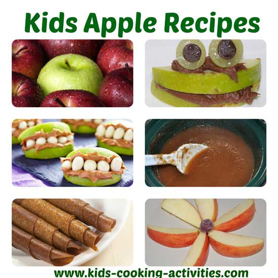 Apple Recipes For Kids
 Apple recipes for kids seasonal cooking activities