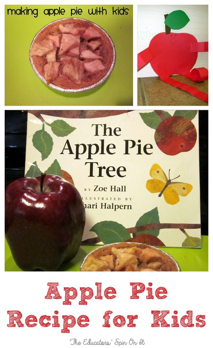 Apple Recipes For Kids
 Apple Pie Little Hands that Cook with Books