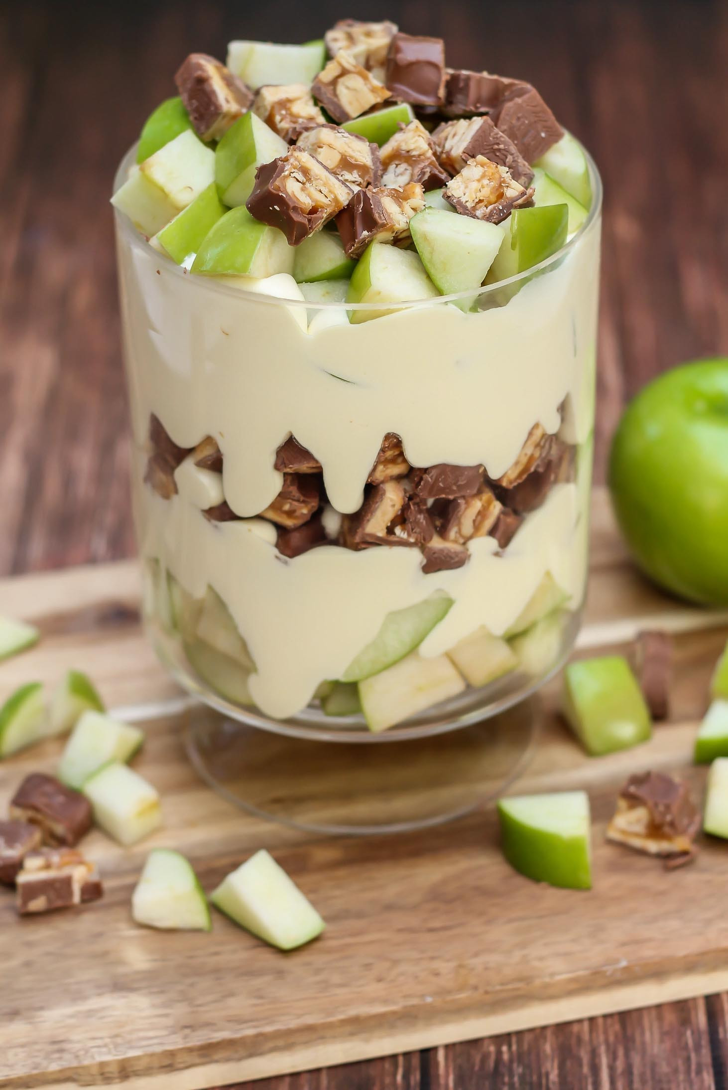 Apple Salad Recipes
 Apple Snickers Salad