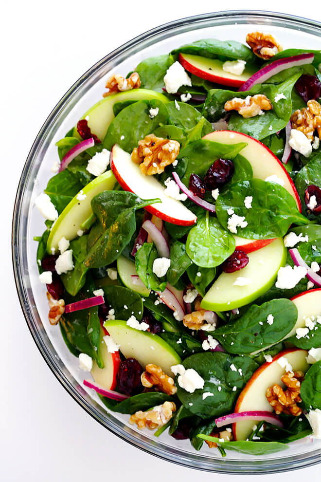 Apple Salad Recipes
 My Favorite Apple Spinach Salad