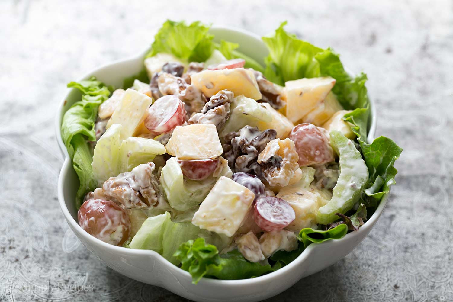 Apple Salad Recipes
 Waldorf Salad Recipe