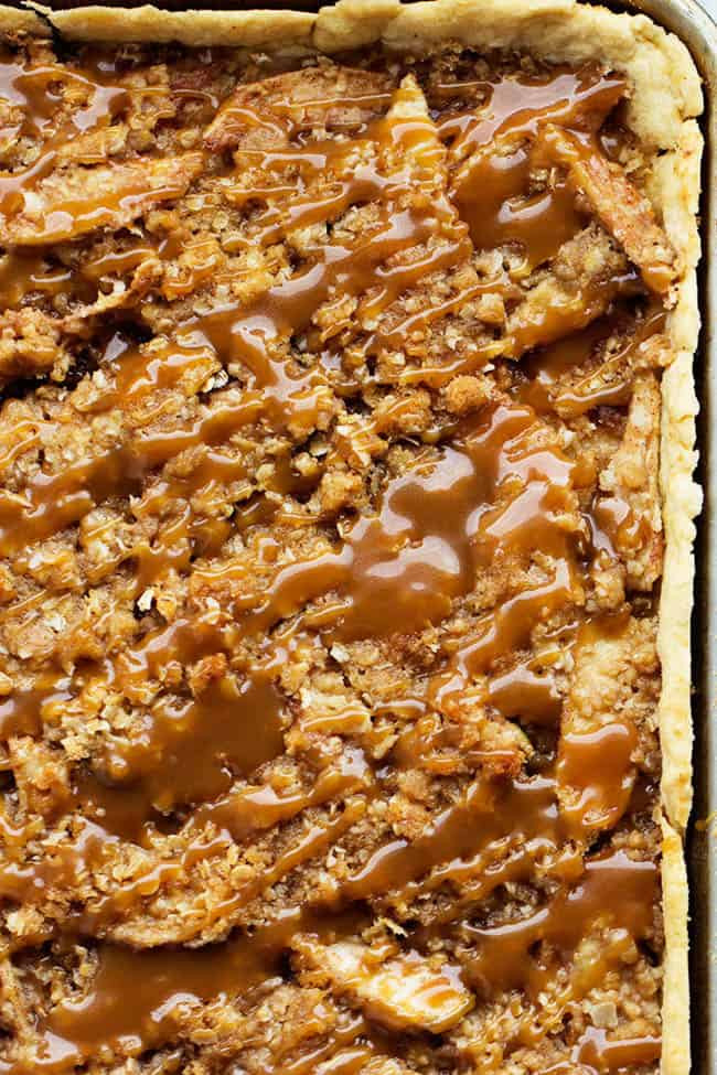 Apple Slab Pie Recipe
 Caramel Apple Slab Pie