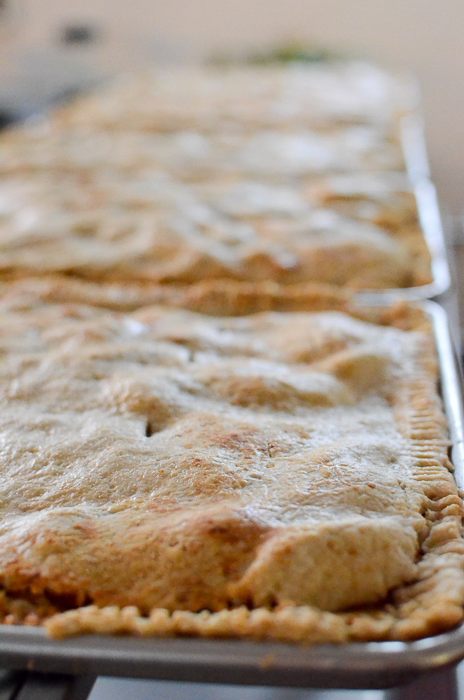 Apple Slab Pie Recipe
 The Church Cook Apple Slab Pie with Apple Glaze