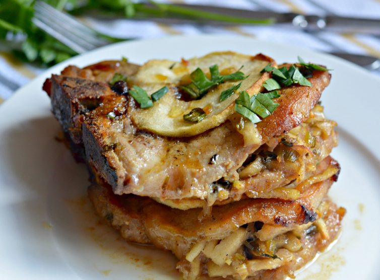 Apple Stuffed Pork Chops
 Apple Stuffed Pork Chops Recipe Easy