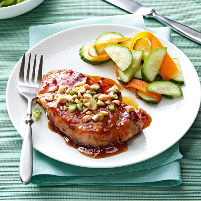 Apricot Pork Chops
 Pork Chops with Apricot Glaze Recipe