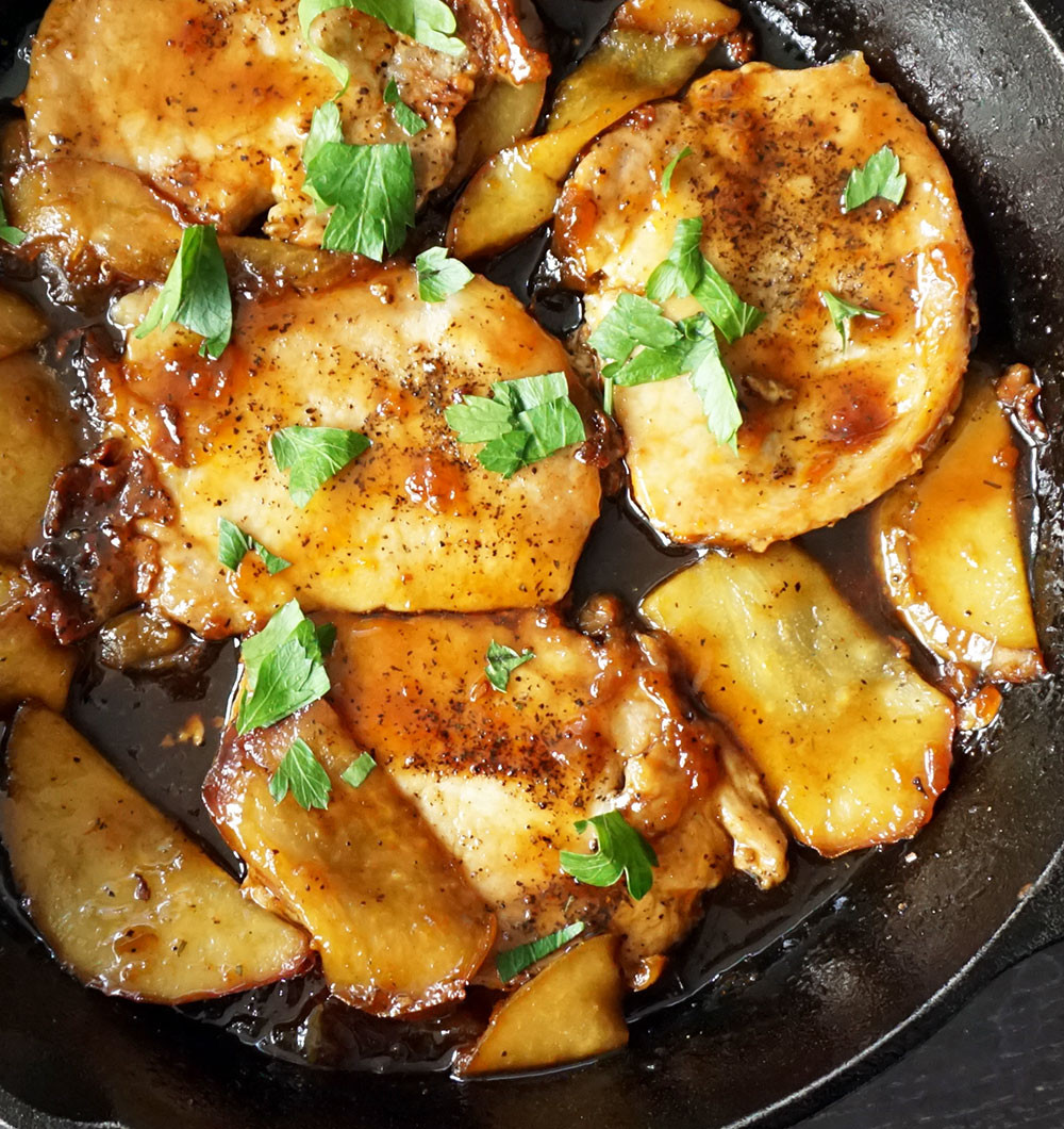 Apricot Pork Chops
 e pan apricot rosemary pork chops