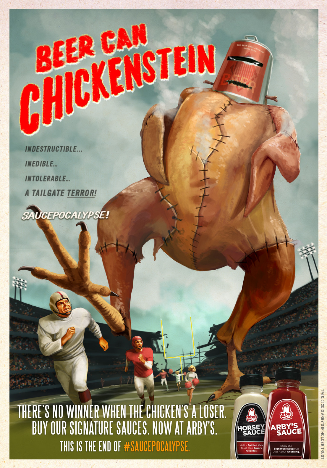 Arby'S Chicken Salad
 Arby s Outdoor Advert By CP B Saucepocalypse 5