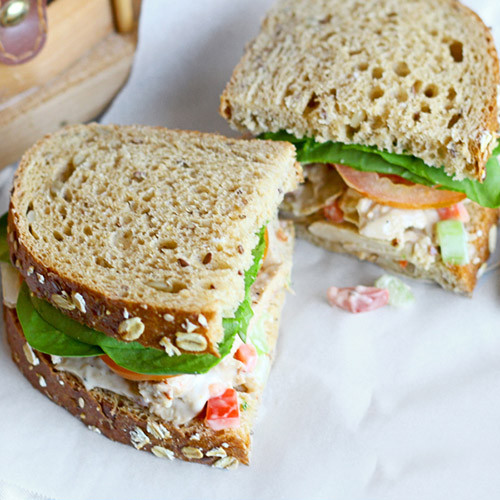 Arby'S Chicken Salad Sandwich
 The Potluck Ve arian Sheila s Famous Semi Secret Vege